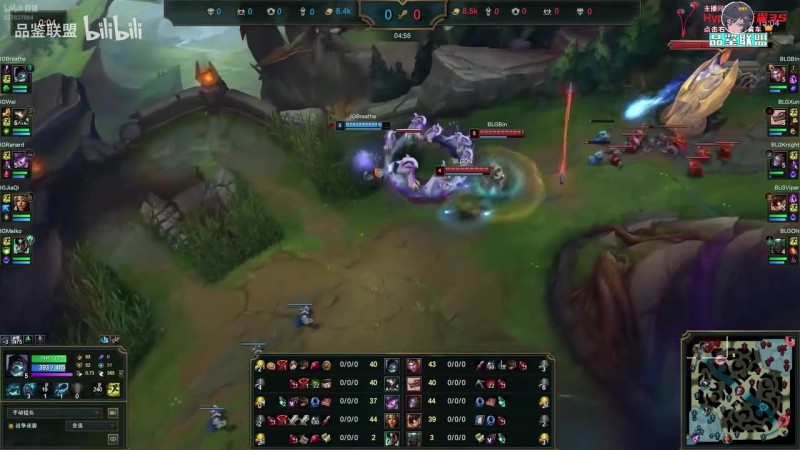 【蜗牛电竞】楚钧艾克看BLG战胜IG：卧槽发条派克的配合冲击波 BLG操作真好看