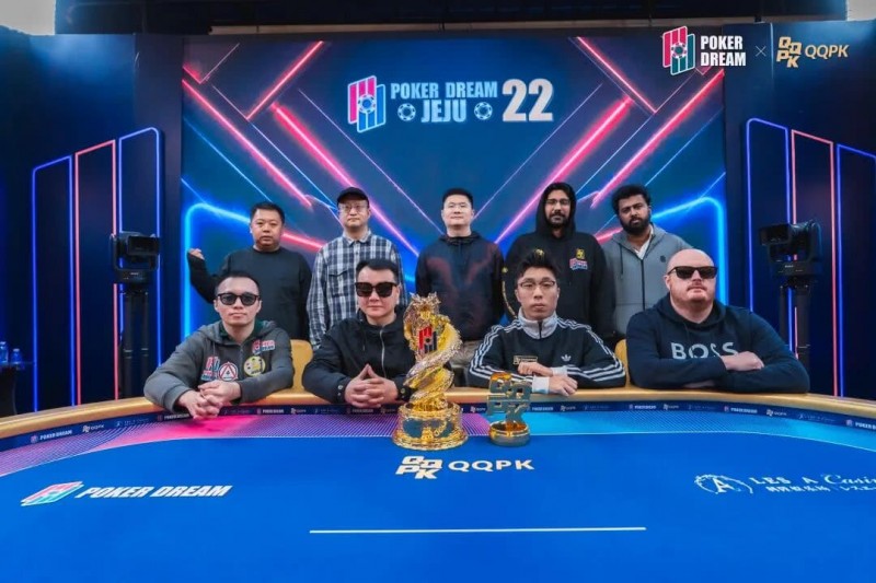 【EV扑克】PD22济州站｜主赛FT诞生，何俊杰领衔4名中国选手决战决赛圈；QQPK战队“暖暖”从短码逆袭到QQPK大师赛季军，J High抓诈成经典！【蜗牛电竞】