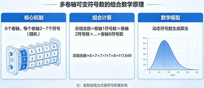 【蜗牛电竞】Megaways机制解析:117,649种赢钱方式背后的数学模型。