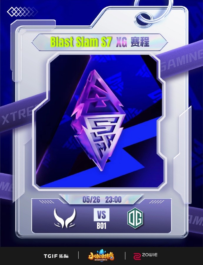 【蜗牛电竞】🎮BLAST:Ame小小先手控输出打满制裁露娜 XG1-0OG迎来首场胜利