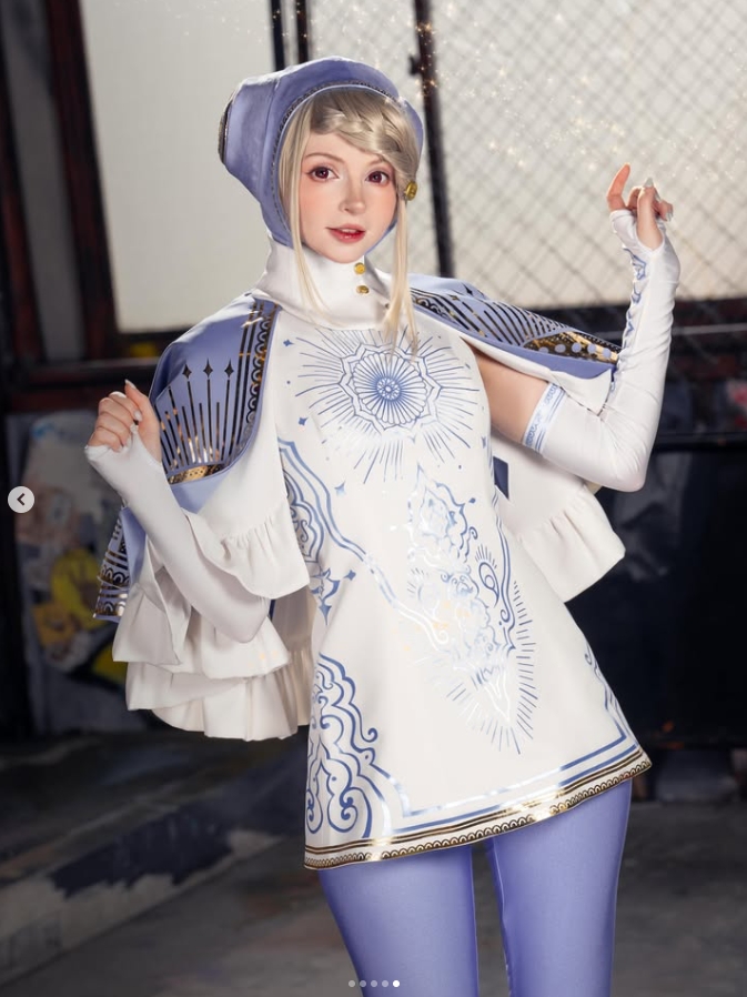 【蜗牛电竞】PeachMilky版的《街霸6》英格丽德 原来也会飞耶