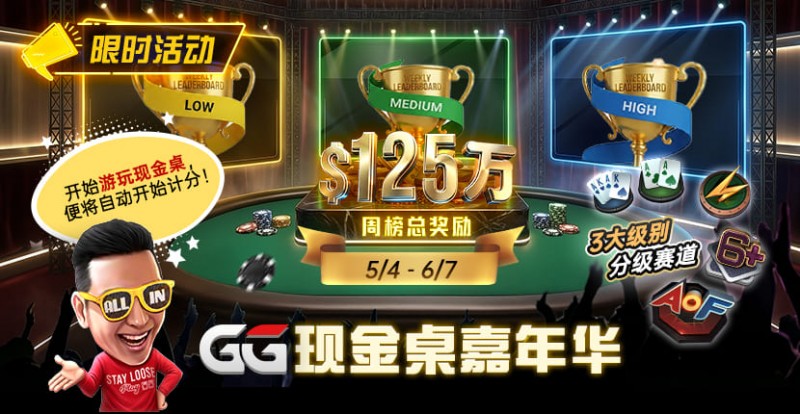 【EV扑克】GG现金桌嘉年华2026｜排行榜规则+积分机制+每日/每周奖励详解【蜗牛电竞】
