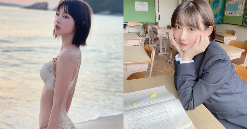 【蜗牛电竞】我又初戀了！短髮美少女「水湊みお」可愛笑容附帶「美乳翹臀」！