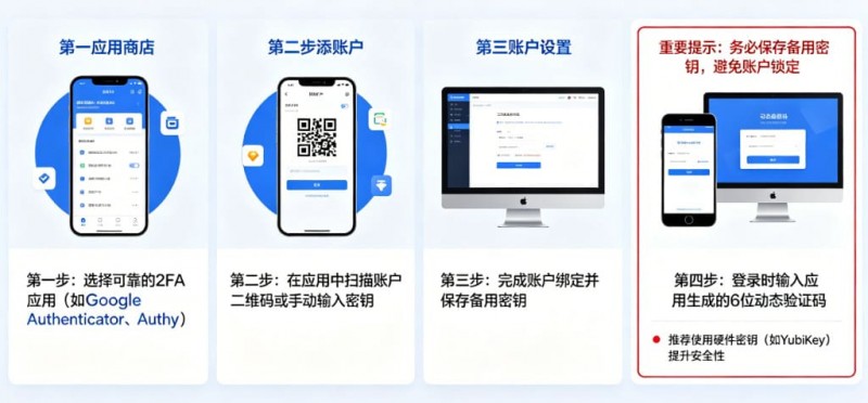 【蜗牛电竞】如何设置高强度的账户二次验证（2FA）