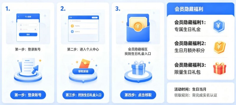 【蜗牛电竞】开云体育生日礼金如何领取？会员隐藏福利大公开