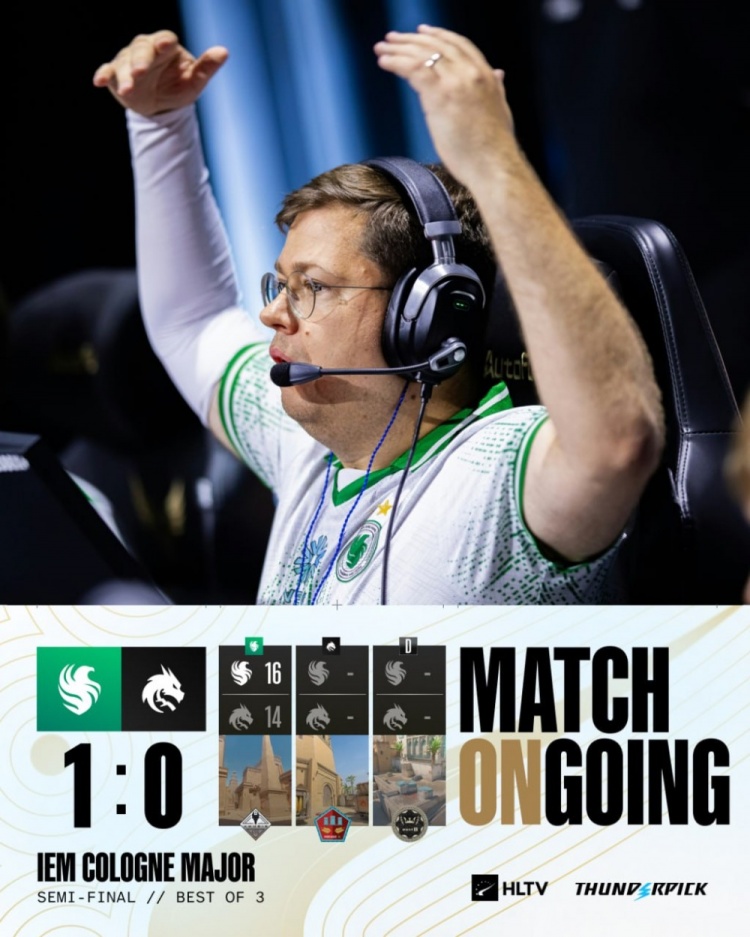 【蜗牛电竞】🎮京介豪情在天阿努比斯游龙 AK在手一枪屠龙 猎鹰加时赢图一