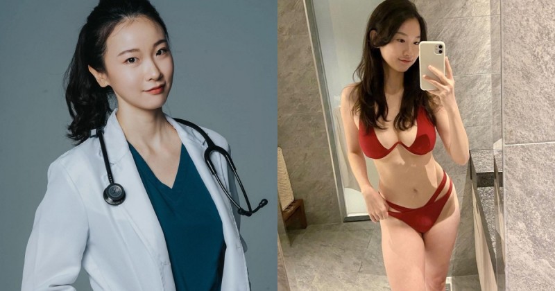 【蜗牛电竞】前凸後翹的「正妹家醫科醫師」！火辣大方「爆乳比基尼」，網友直呼：我生病了！