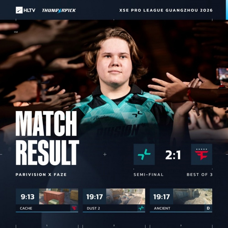 【蜗牛电竞】🎮无缝衔接世界杯？PV三图四加时让一追二战胜FaZe 晋级XPL决赛