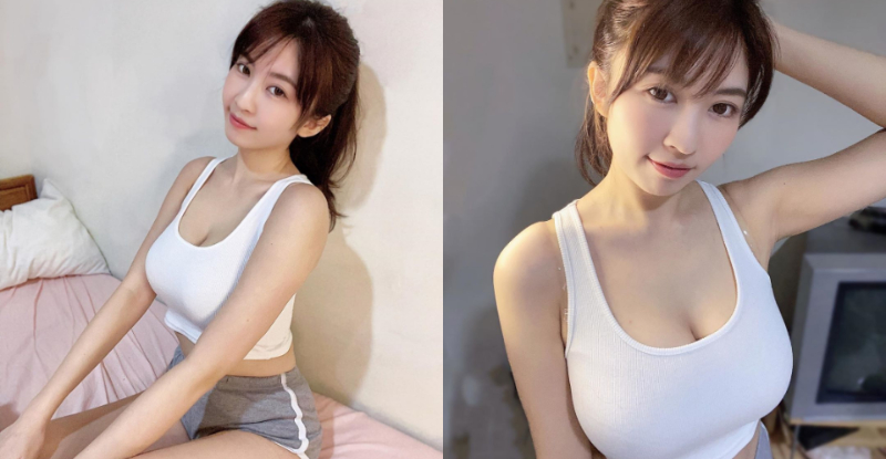 【蜗牛电竞】清甜美聲老師「李藹蔚Aiwei」強力雪乳撐爆小可愛，清甜笑容讓男粉急速戀愛！