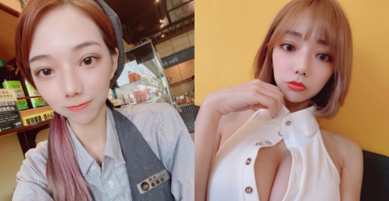 【蜗牛电竞】超甜麵包店實習生「啾啾小公主」制服底下隱藏兩顆飽滿波蘿麵包