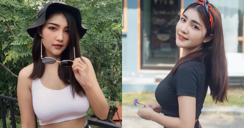 【蜗牛电竞】健身女孩「側身照又圓又兇」，大車頭燈要把路人閃暈！