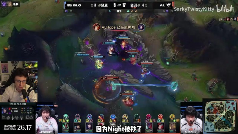 【蜗牛电竞】欧刚锐评AL3-1BLG：我不用看都知道，中国论坛全是S赛完了的论调