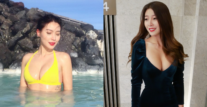 【蜗牛电竞】性感姐姐是「大奶May」！中路開開大露渾圓乳球　成熟韻味令人招架不住！