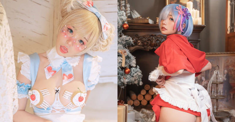 【蜗牛电竞】正妹Coser「18+暗黑門」已解鎖　成人限定尺度無極限…隔螢幕聞色氣