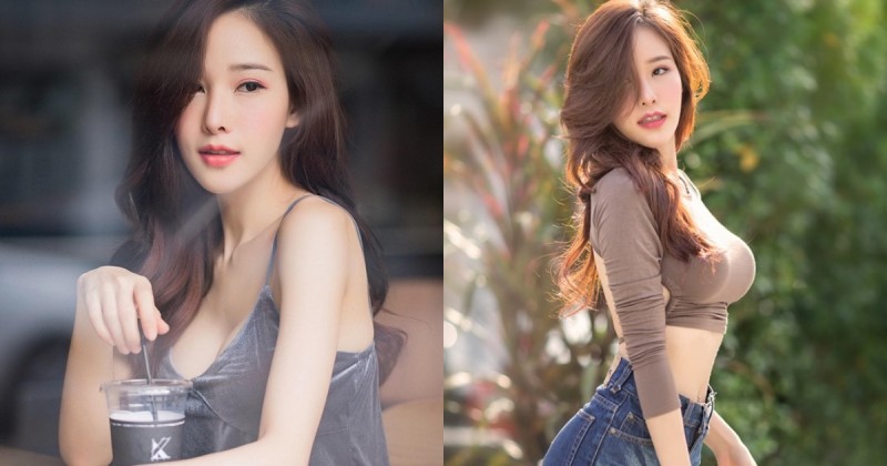 【蜗牛电竞】超級腰瘦！曼谷女孩「Arys」美乳蜂腰好窈窕，牛仔褲都快要滑落！