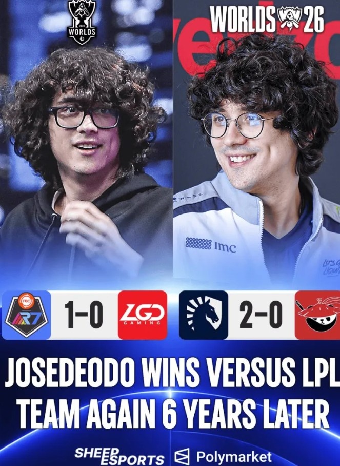 【蜗牛电竞】TLAW打野Josedeodo时隔六年再度胜LPL队伍,上次是20年胜LGD
